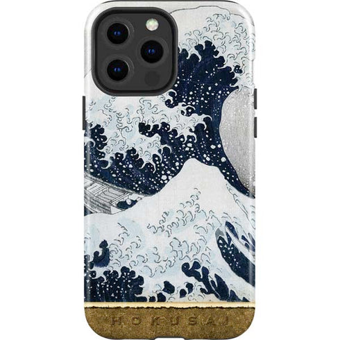 The Great Wave off Kanagawa by Hokusai iPhone 15 Pro Max Impact Case